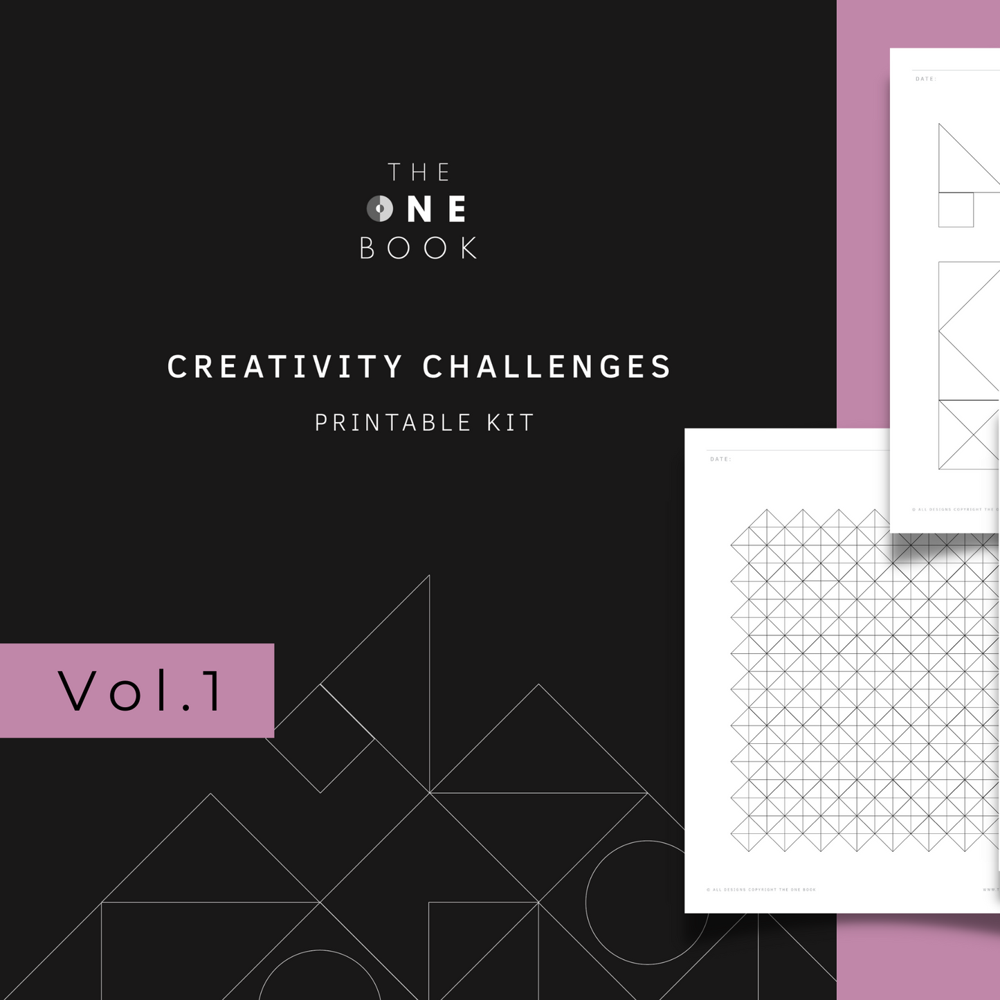 Creativity Challenges Volume 1 - The ONE Book