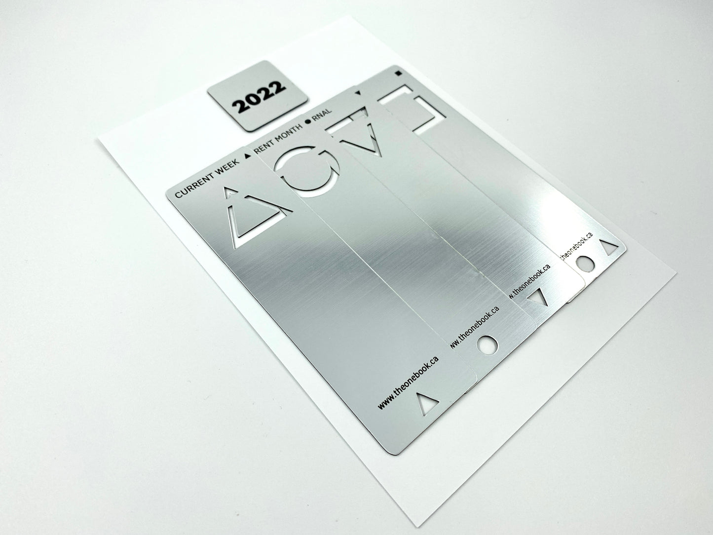 The ONE Book - Silver Bookmarks