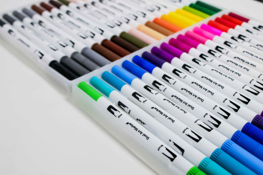 The ONE Book Dual Tip Brush Markers