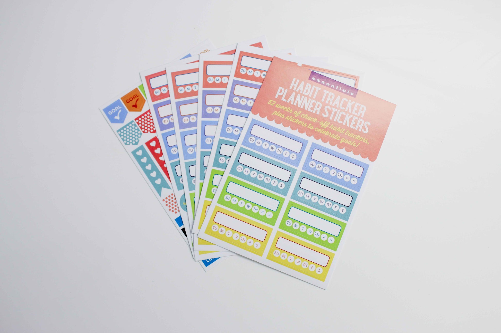 The ONE Book Weekly Habit Tracking Stickers