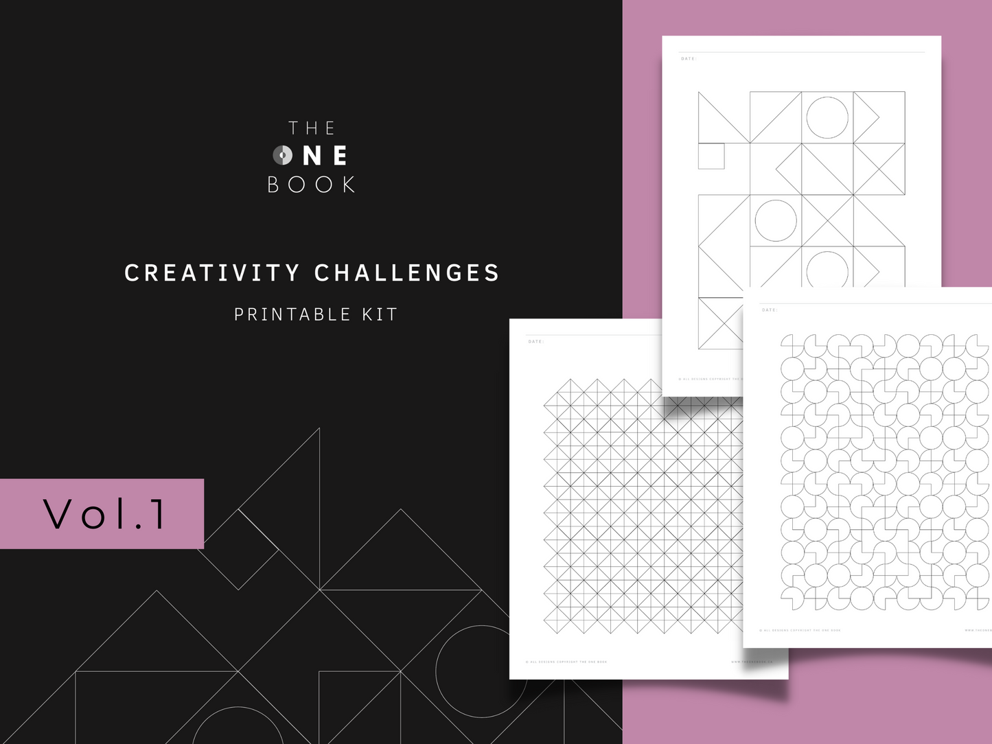 Creativity Challenges Volume 1 - The ONE Book