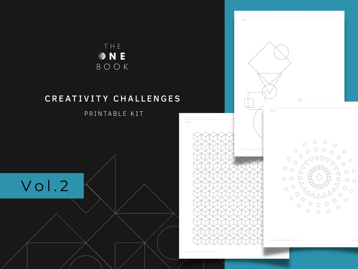 Creativity Challenges Volume 2 - The ONE Book