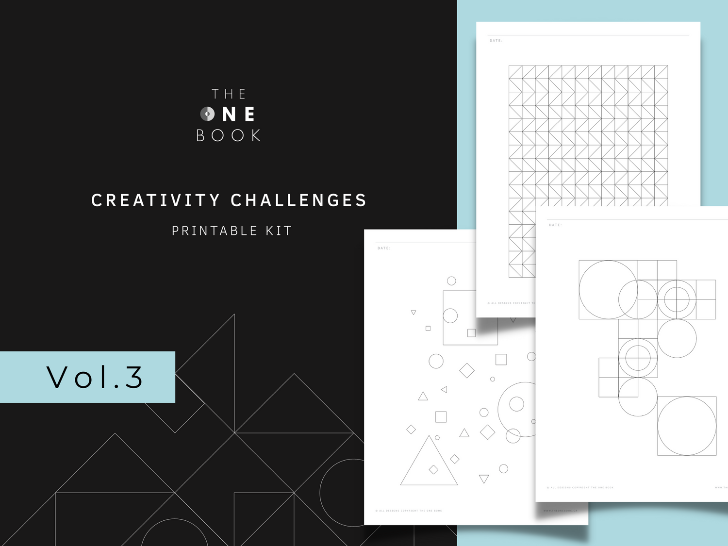 Creativity Challenges Volume 3 - The ONE Book