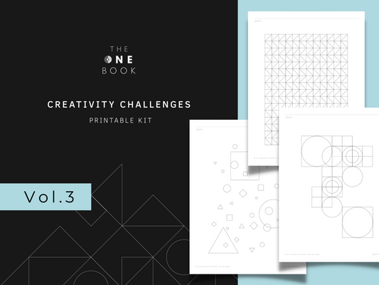 Creativity Challenges Volume 3 - The ONE Book