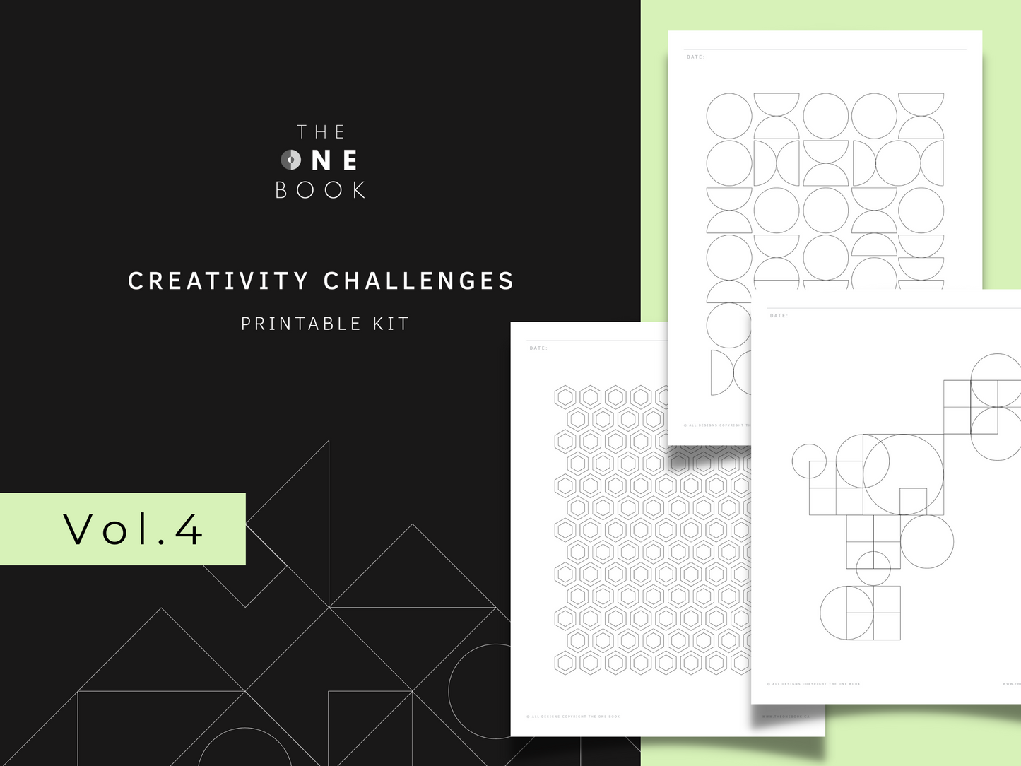 Creativity Challenges Volume 4 - The ONE Book