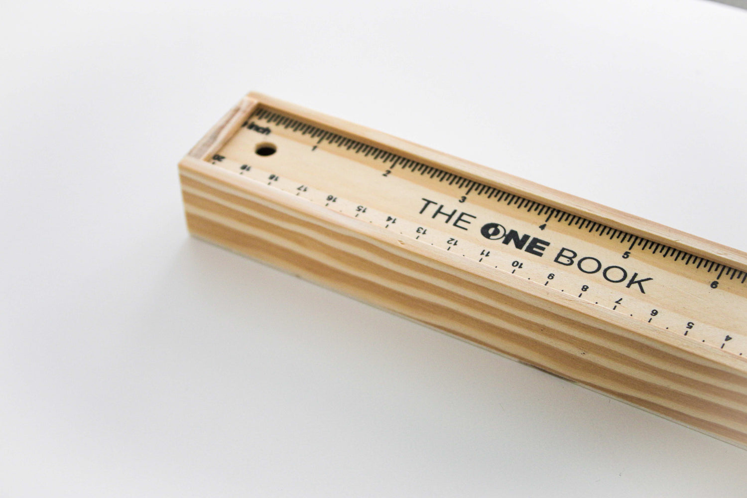 The ONE Book - Coloured Pencil Box Set with Ruler Lid